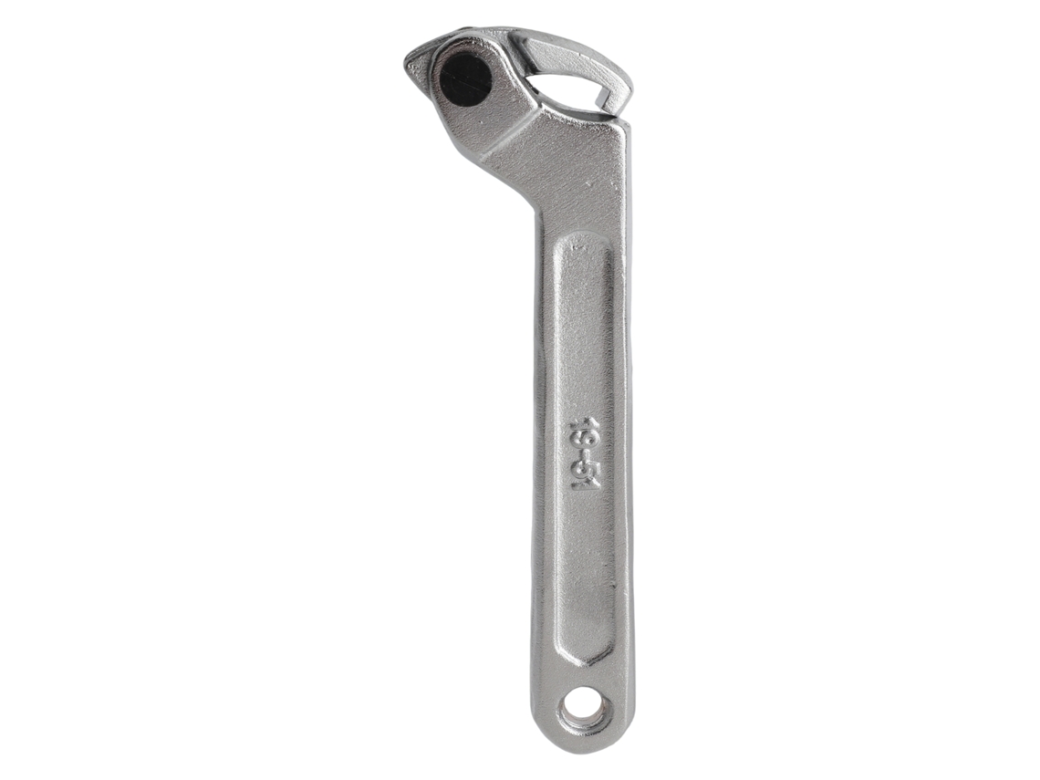 Chave De Gancho Ajustável Em Forma De C Com Cabeça Móvel 3/4-2in (19-51mm) Ferramenta Multifuncional