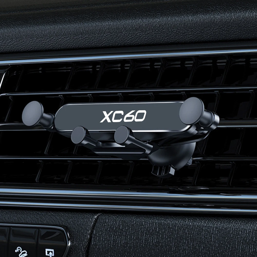 Suporte De Celular Veicular Com Sistema De Gravidade, Compatível Com Volvo Xc90, Xc60, C30 T6, S60, C70, Xc40, V40, Xc70, V70, V60, V50, S80, S40 Awd,