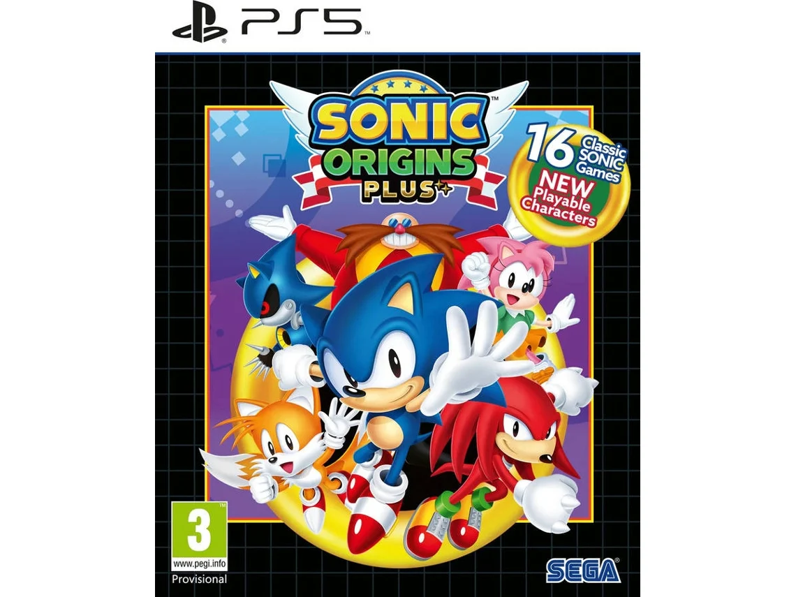Jogo PS5 Sonic Origins Plus