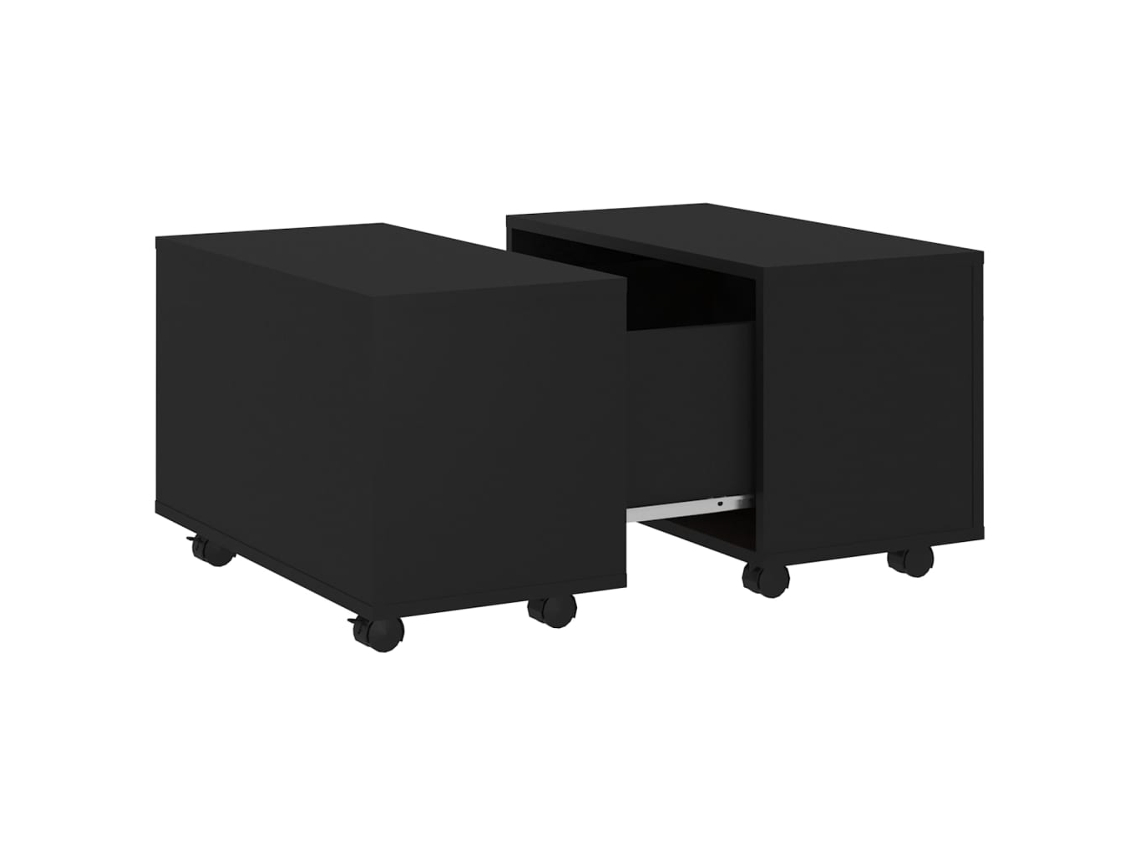 Coffee Table, Coffee Tables Vidaxl Preto Madeira Processada (n/a)