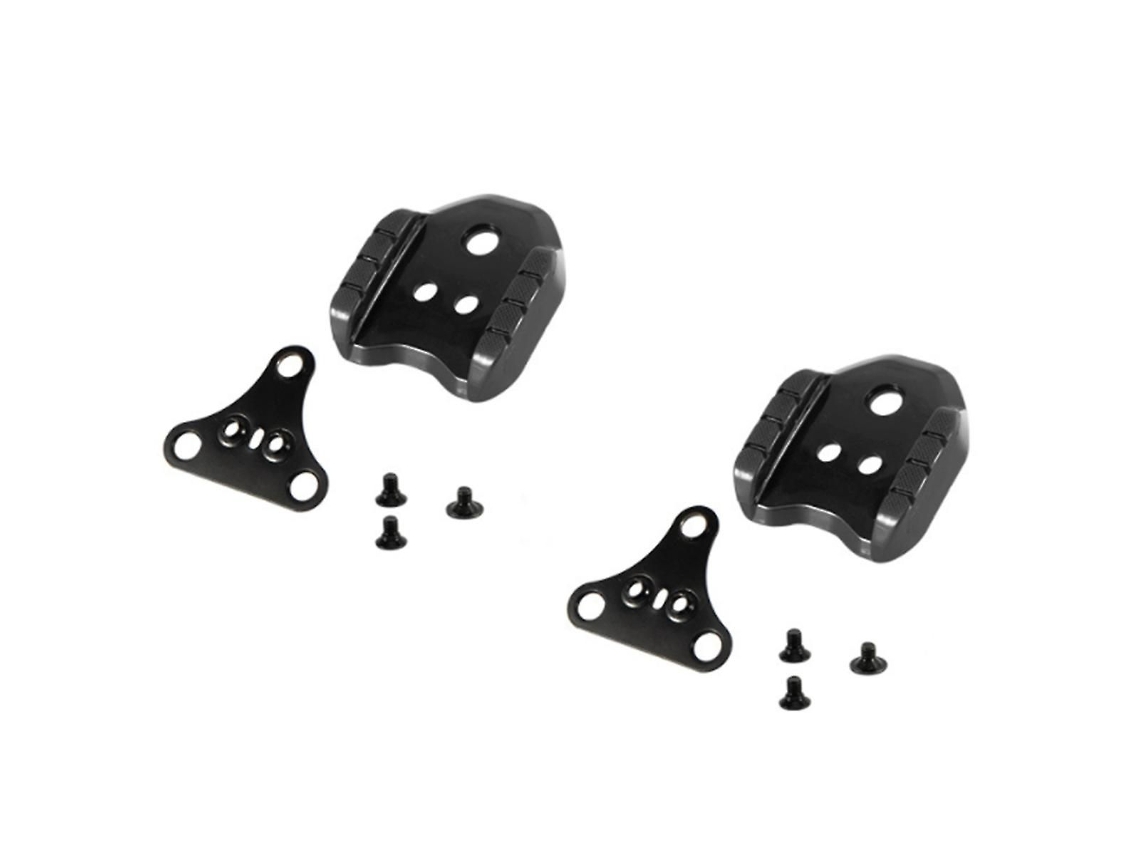 Adaptador de pedal para bicicleta, trava, conversão para pedal de estrada, capa para calços SPD, uso duplo | S/MARCA