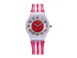 Reloj Deportivo Bonito Infantil Con Correa De Silicona Y Movimiento De Cuarzo
