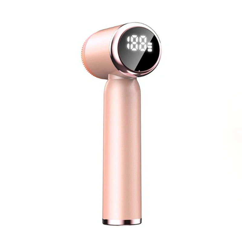 (rosa) Escova Elétrica Rotativa De Limpeza Facial Esfoliante, À Prova D'água E Para Cuidados Profundos Com A Pele.