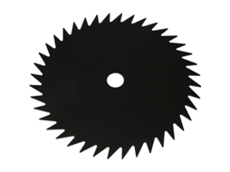 Rebe-hoja De 40 Dientes Para Cortacésped Acero Mango 25.5mm Diámetro 255mm Herramienta Jardín