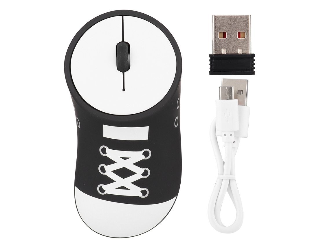Rato Sem Fio Rato Sem Fio com Aparência de Sapatos Steplaxiscreed (1200dpi Ergonômico)