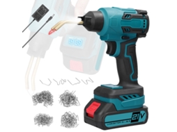 Máquina De Soldadura De Plásticos Portátil Para Reparaciones De Paneles De Coches Con Stapler Caliente Y Luz Led
