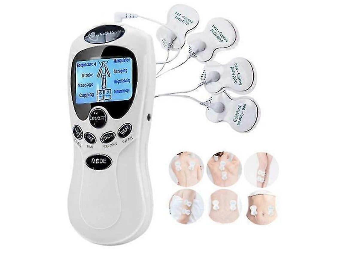 Massageador Portátil Ems Tens, Estimulador Muscular Eletrônico Para Alívio Da Dor E Rigidez Muscular Slowmoose