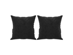 Throw Pillow, Throw Pillows Vidaxl Preto Veludo (n/a)