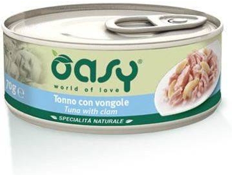 Ração para Gatos  (70 g - Húmida - Sabor: Atum com Amêijoas)