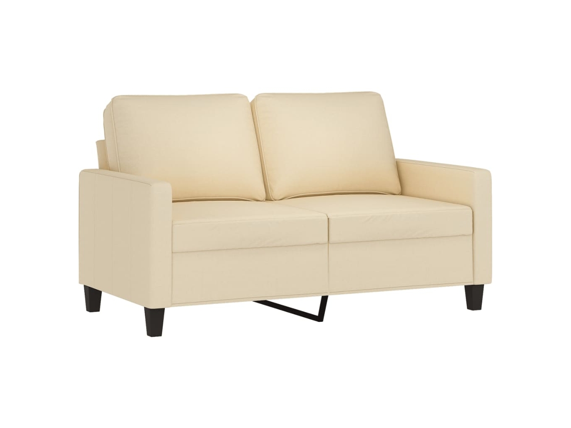 2-seater Sofa, 2-seater Sofas Vidaxl Creme Tecido (n/a)
