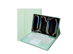 Lurelia Capa Com Teclado Bluetooth Para Ipad Air 13 2024 Em Acrílico Com Touchpad