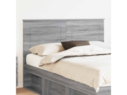 Vidaxl Cabeceira Sonoma Cinza 100 Cm Madeira Engenheirada