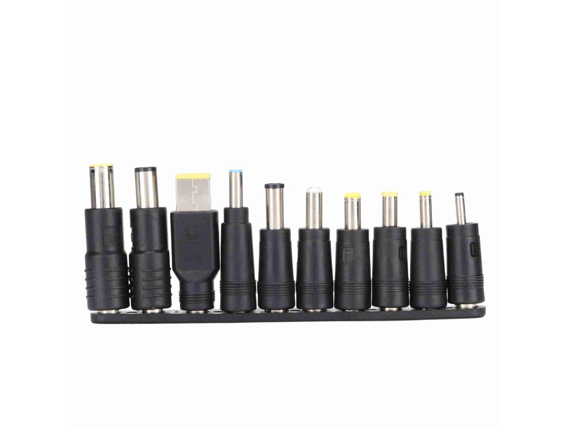 10 Peças Conector Adaptador De Plugue De Energia Dc 5.5mmx2.1mm Abs Com Ampla Compatibilidade