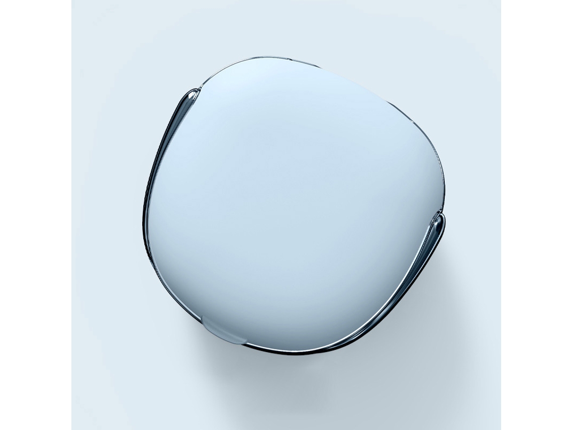 Caixa Portátil De Limpeza De Lentes De Contato Azul Com Carregamento Usb Por Ultrassom