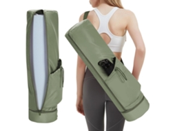 Saco de tapete de yoga YUYSAN 78x19cm, com alça ajustável, bolso para garrafa, impermeável
