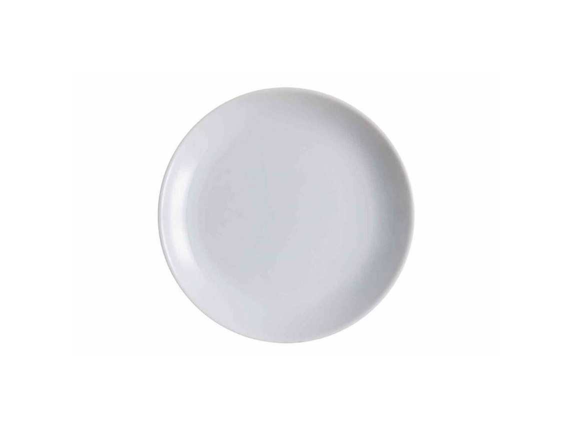Prato Luminarc Diwali Granit Cinzento Vidro Vidro Temperado (25 Cm)
