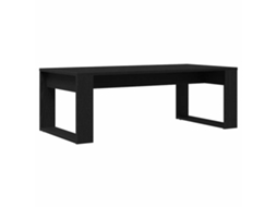 Mesa de Centro Carvalho Preto 102 X 50 X 35 Cm MAISON EXCLUSIVE