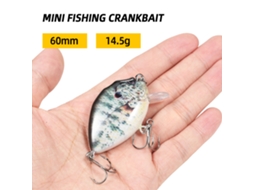 Isca Artificial Crankbait Mini 60mm 14.5g Taruor