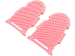 Escova De Silicone Fomiyes 2 Peças Para Massagem Corporal, Esfoliação E Cuidados Com A Pele, Com Cerdas Flexíveis Para