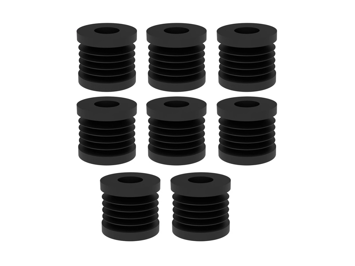 Pés Antivibração Universais De Borracha Para Impressoras 3d Bamboo Lab Séries X1 E P1p, Com Amortecimento De Impacto