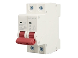 Laxiscreed Disjuntor Miniatura 2p Dc 40a, Capacidade De Corte 6000a Para Painéis Fotovoltaicos