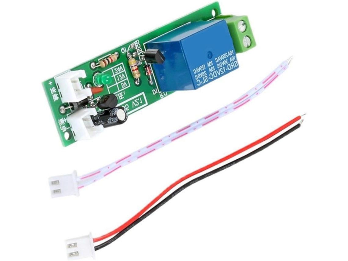 Módulo De Relé Retardo Compacto 12v 10a. Temporizador Para