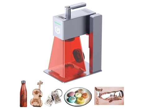 Gravador a Laser LONGER Nano Pro 12W Portátil Dois Lasers de Díodo com Fac Velocidade Ultrarrápida de 5000Mm/S Lightburn e Lasergrbl e Laserburn