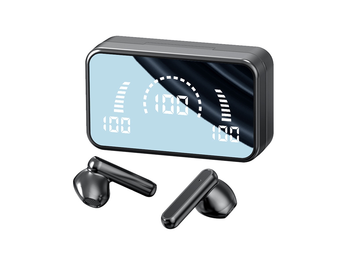 Auriculares Bluetooth True Wireless Bluetooth V9 Mirror Large