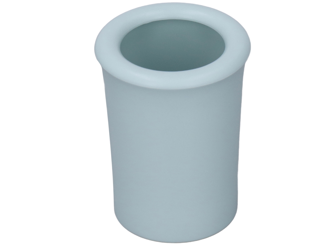 Ats modelo de Lixeira para Casa de Bonecas 1:6, Mini Lixeira de Pvc Estilo Simples Decorativa Azul Verde