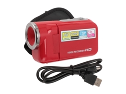Câmera De Vídeo Digital 1080p Hd 16mp Gravadora Portátil Dv Camcorder Zoom Digital 16x Tela De 2 Polegadas 128gb