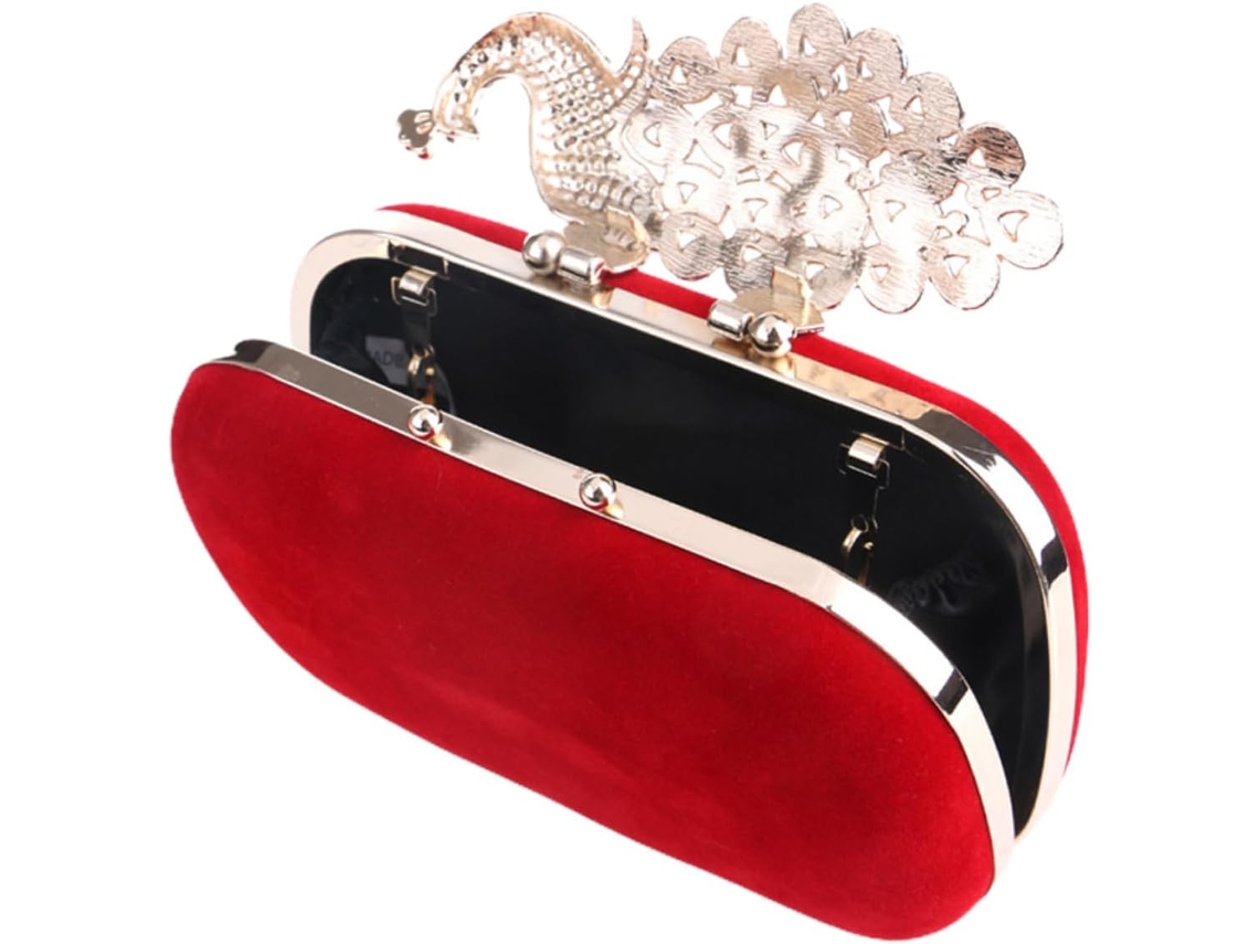 Bolsa De Mão Feminina Para Casamento Com Corrente Removível, Bolsa De Noite/bolsa De Ombro