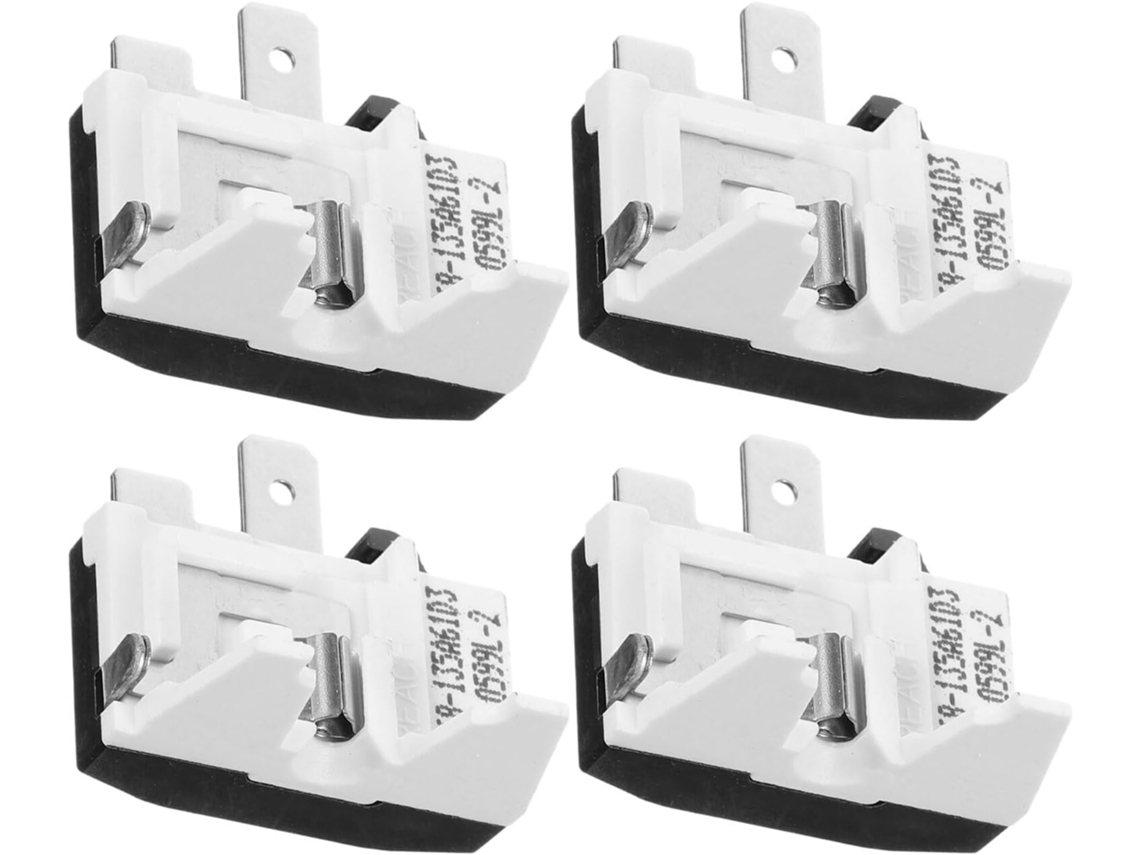 Relé Do Compressor De Geladeira 0.5, 4 Peças, Branco