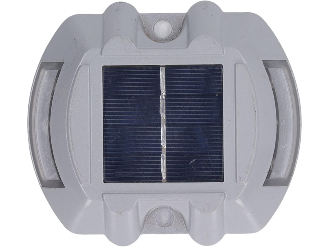 Luminária Solar De Pátio Em Formato L, Com Luz De Advertência Refletiva Intermitente, Ideal Para Iluminação Interna, Com