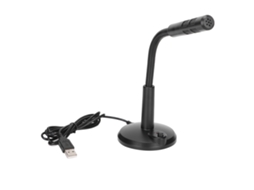 Aetheria microfone de Mesa Usb Plug And Play com Botão de Mudo Omnidirecional para Pc Laptop Ps4
