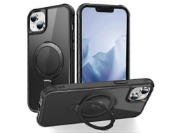 Capa Para Iphone 15 Com Suporte Magnético Magsafe
