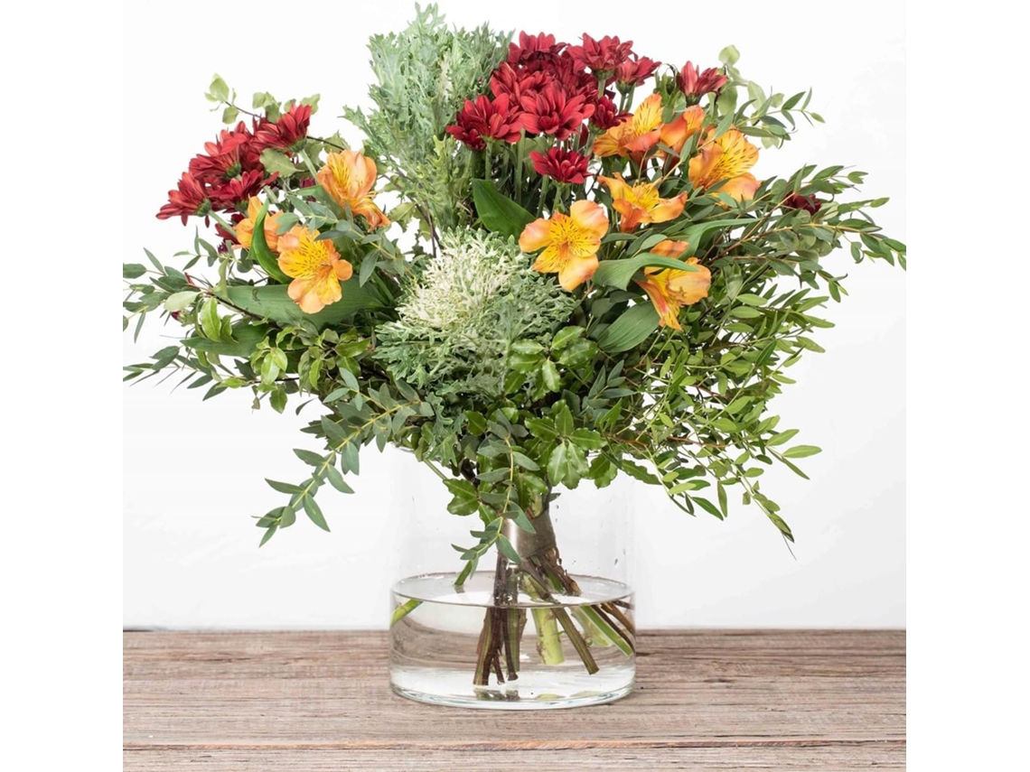 Ramo De Flores Variado Em Tons De Laranja Amborella
