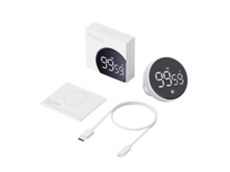 2026 timer Digital Produtividade com Display Led Grande Recarregável Magnético para Cozinha Aula Exercícios Silencioso