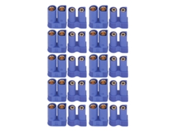 Yuru 10 Pares Conector Plugue Ec5 Dourado Anti inserção Inversa Latão Acessórios Modelos Rc Drone