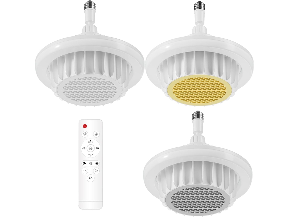 Ventilador De Teto Com Aquecedor Para Banheiro 600w