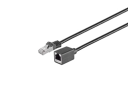 Cabo de Rede Preto 10 M Cat7 S/ftp Microconnect (s Stp) Mc Sftp Cat710ext S