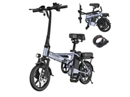 Bicicleta Elétrica Aovopro E14 Pro 500w 48v 15,6ah, Mini Ebike 14, Velocidade De 35 Km/h, Alcance De 65 Km