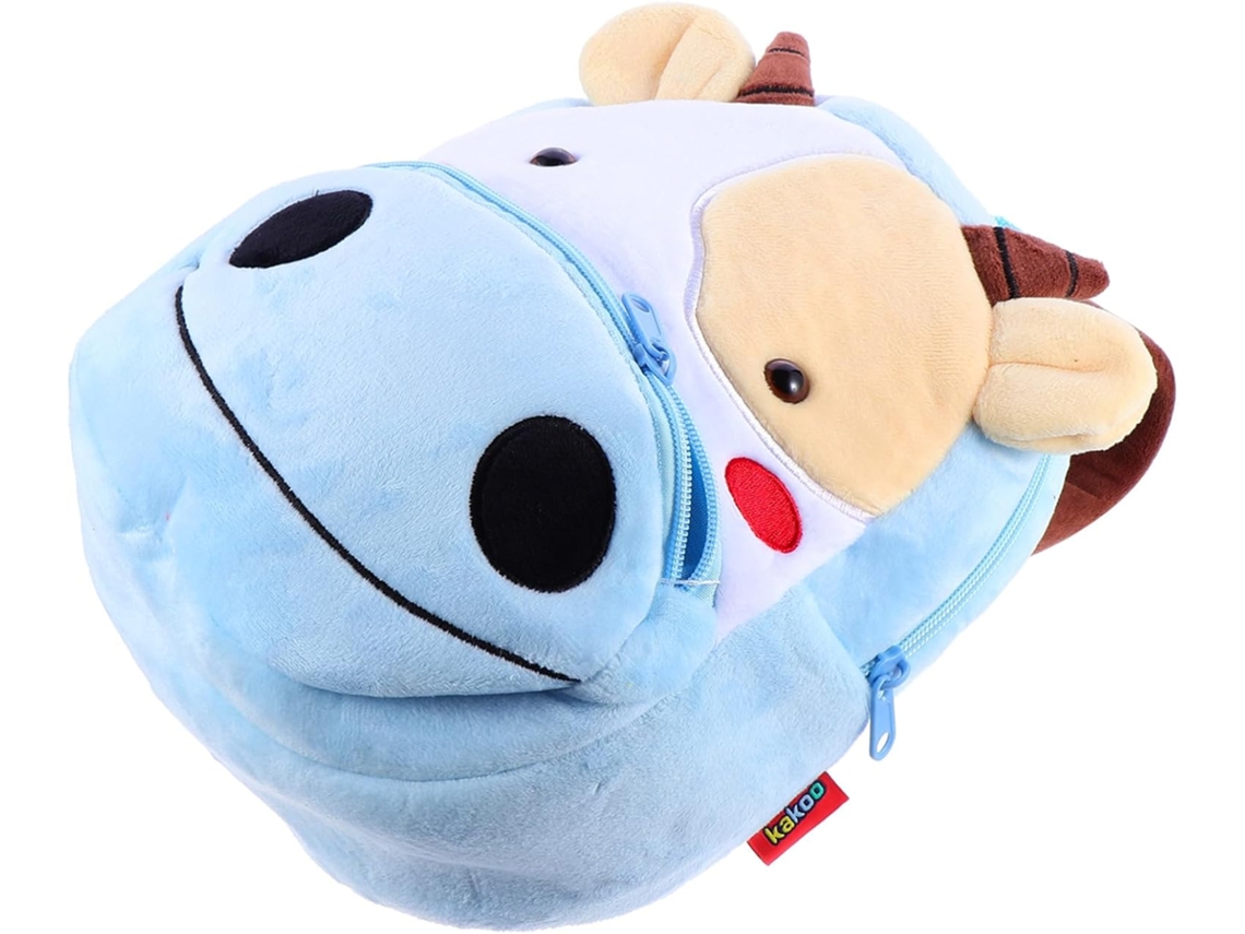 Mochila Infantil De Pelúcia Solustre, Mochila Fofa Com Estampa De Vaquinha, Leve E Para Escola, Viagens E Uso Diário,