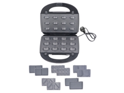 Máquina de Sanduíche Panini e Waffle com 10 Placas LAXISCREED
