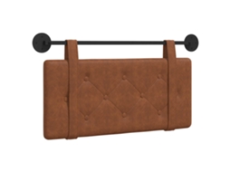 Conjunto 1 Cabeceira Vidaxl Castanho Couro Sintético (100 X 55 X 5 Cm)