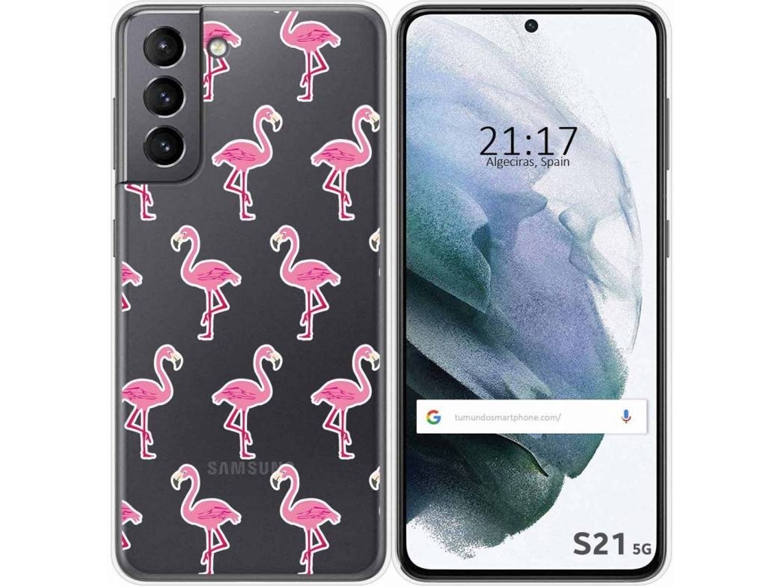 Capa Samsung Galaxy S21 5G TUMUNDOSMARTPHONE Flamenco Multicor