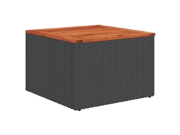 Conjunto de Sofá de Jardim, 9 Peças, Almofadas, Rattan Marrom MAISON EXCLUSIVE