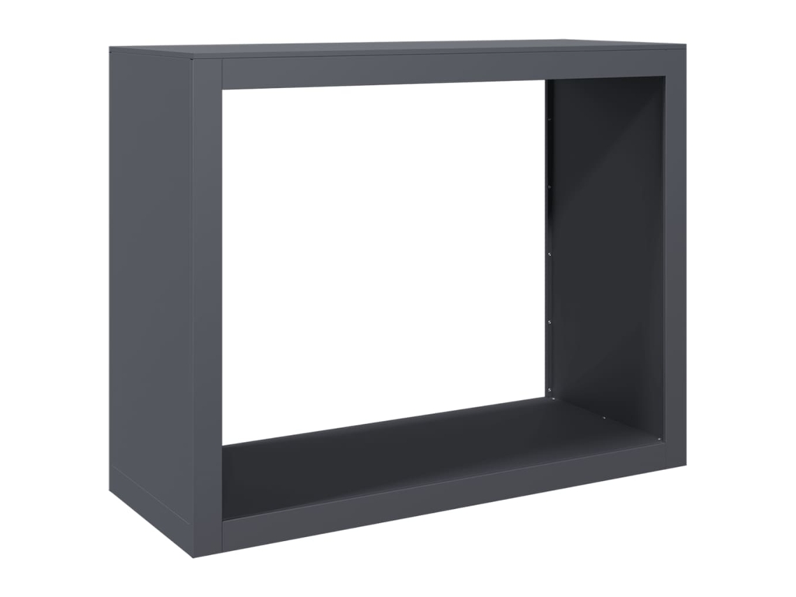 Firewood Rack, Firewood Racks Vidaxl Antracite Aço (100 X 40 X 80 Cm)