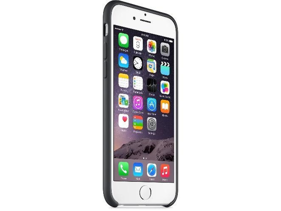 Capa APPLE iPhone 6 de Silicone Preto