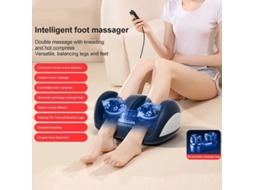 Massageador Elétrico Super Grande Para Os Pés, Rolo De Massagem Shiatsu Aquecido Para Tecidos Profundos, Máquina De Vibração Com Controle Remoto Para