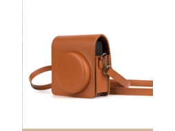Bolsa Para Cámara Instantánea Fujifilm Instax Mini 99 Estilo Retro De Cuero Pu Con Correa Ajustable